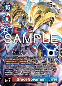 GraceNovamon (Alternate Art) #EX5-073 SEC