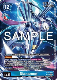 Dianamon (Alternate Art) #EX5-025 SR