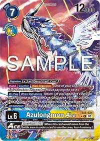Azulongmon ACE (Alternate Art) #EX5-024 R