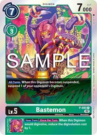 Bastemon - P-093 (3rd Anniversary Update Pack) #P-093 P
