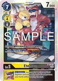 Etemon - P-099 (Limited Card Pack Ver.2) #P-099 P