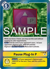 Pause Plug-In P - P-095 (3rd Anniversary Update Pack) #P-095 P