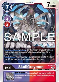 SkullGreymon - P-102 (Limited Card Pack Ver.2) #P-102 P