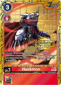 Huckmon - P-066 (Championship 2023 Gold Card Set) #P-066 P