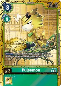 Pulsemon - P-069 (Championship 2023 Gold Card Set) #P-069 P
