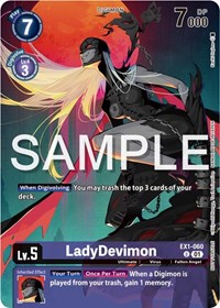 LadyDevimon (Digimon Illustration Competition Pack 2023) #EX1-060 U