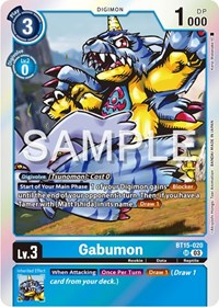 Gabumon #BT15-020 SR