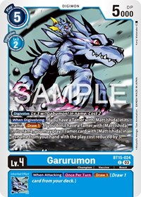 Garurumon #BT15-024 C