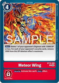 Meteor Wing #BT15-089 C