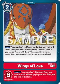 Wings of love #BT15-088 U