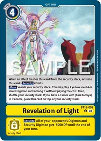Revelation of Light #BT15-092 U