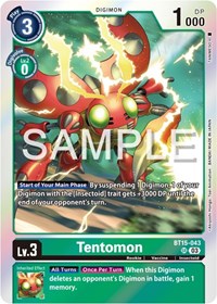 Tentomon #BT15-043 SR