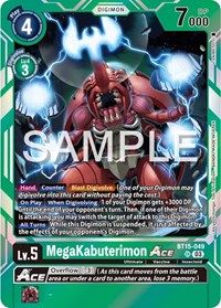 MegaKabuterimon ACE #BT15-049 SR