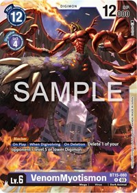 VenomMyotismon #BT15-080 R