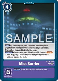 Mist Barrier #BT15-098 U