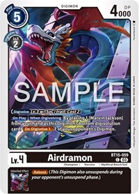 Airdramon #BT15-059 C