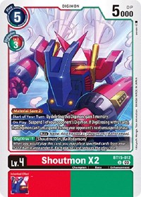 Shoutmon X2 #BT15-012 U