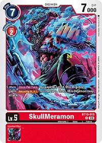SkullMeramon #BT15-015 C