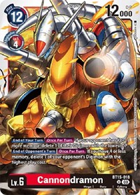 Cannondramon #BT15-018 U