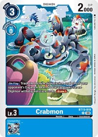 Crabmon #BT15-019 C