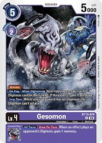 Gesomon #BT15-074 U