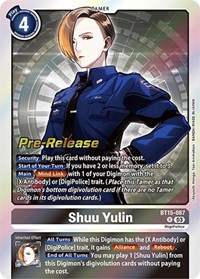 Shuu Yulin #BT15-087 R