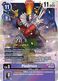 Piedmon #BT15-079 R
