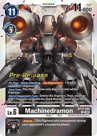 Machinedramon #BT15-066 R