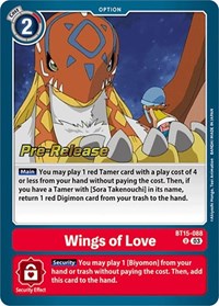 Wings of love #BT15-088 U