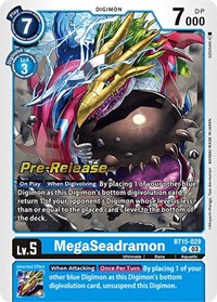 MegaSeadramon #BT15-029 U