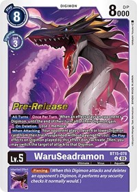 WaruSeadramon #BT15-078 U