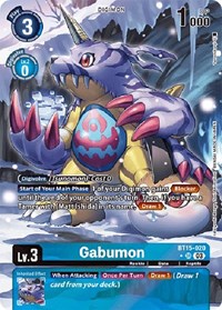 Gabumon (Alternate Art) #BT15-020 SR