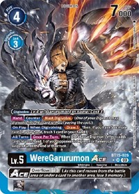 WereGarurumon ACE (Alternate Art) #BT15-026 SR