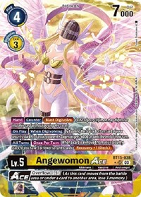Angewomon ACE (Alternate Art) #BT15-038 SR