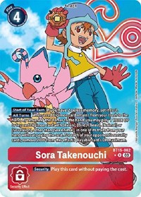 Sora Takenouchi (Alternate Art) #BT15-082 R