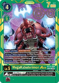 MegaKabuterimon ACE (Special Rare) #BT15-049 SP