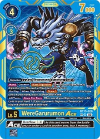 WereGarurumon ACE (Special Rare) #BT15-026 SP