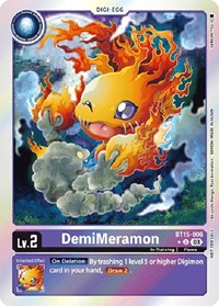 DemiMeramon (Exceed Apocalypse Box Promotion Pack) #BT15-006 U