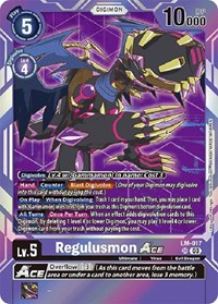 Regulusmon ACE (English Exclusive) #LM-017 SR