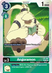 Angoramon (English Exclusive) #LM-008 U