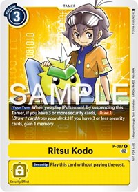 Ritsu Kodo - P-087 (Exceed Apocalypse Pre-Release) #P-087 P