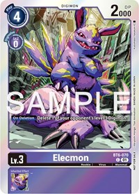 Elecmon (Official Tournament Pack Vol.12) #BT6-070 C