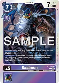 Baalmon (Winner Pack -Exceed Apocalypse-) #BT10-081 C