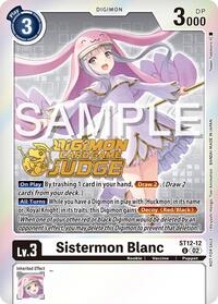 Sistermon Blanc (Judge Pack 5) #ST12-12 U