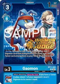 Gaomon (Judge Pack 5) #BT11-020 R