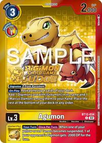 Agumon - BT12-034 (Judge Pack 5) #BT12-034 C