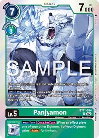 Panjyamon (Event Pack 6) #BT11-054 U