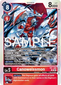 Canoweissmon (Event Pack 6) #RB1-009 U