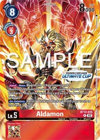 Aldamon (Ultimate Cup 2024) #BT12-015 R