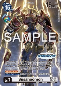 Susanoomon (Ultimate Cup 2024 Borderless) #BT7-112 SEC